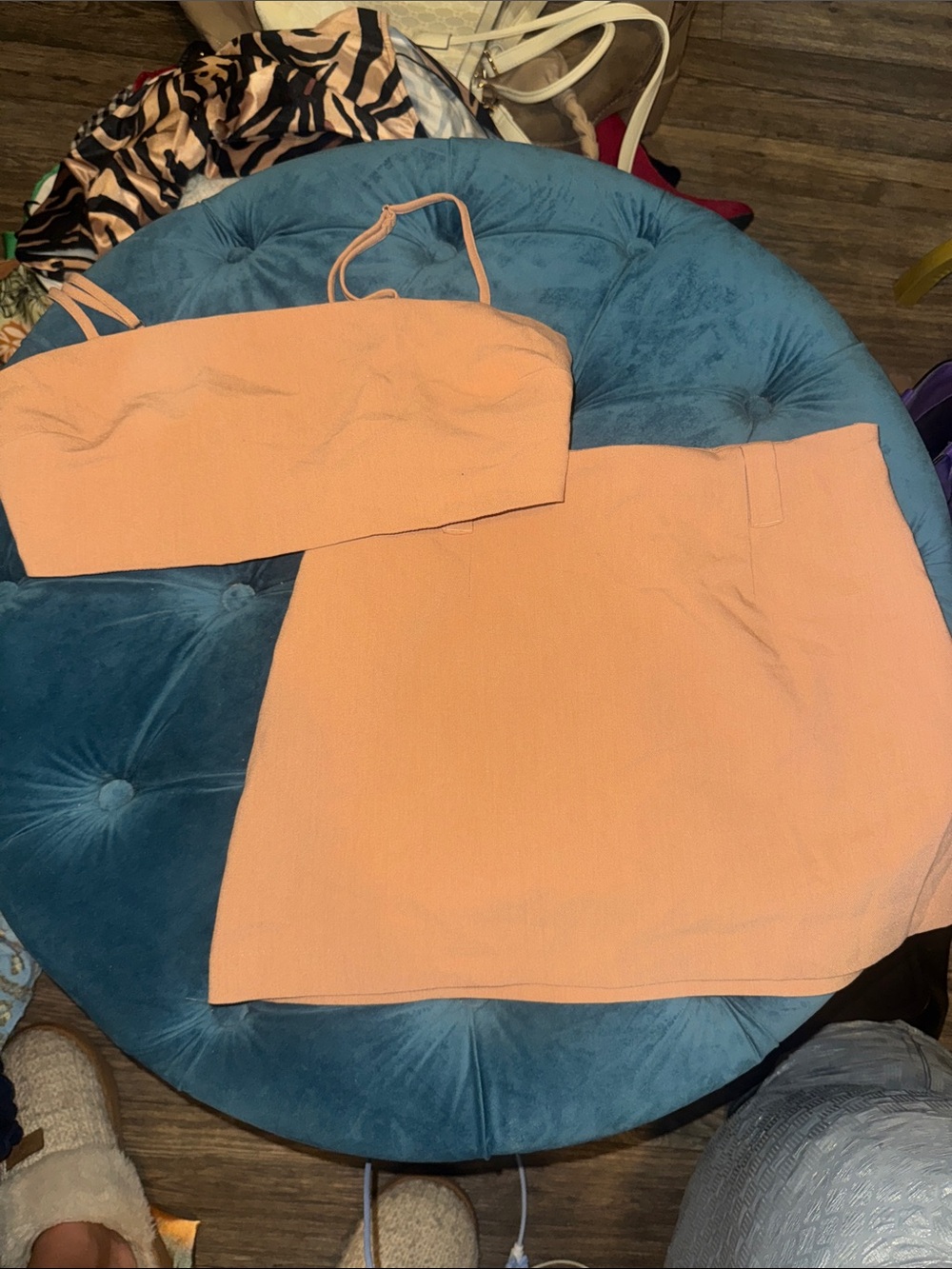 Abercrombie & Fitch Tan Two-Piece Set